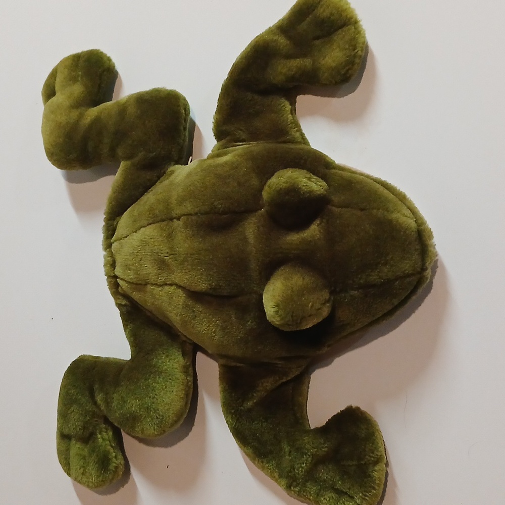 Folkmanis Vintage Rare Frog Puppet